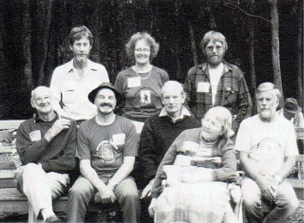 Past Presidents, taken at the Club's 50th anniversary picnic.